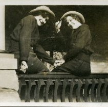 Ethel Schever and Glady Alman